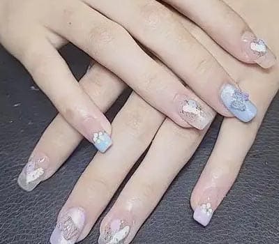 她叶美甲